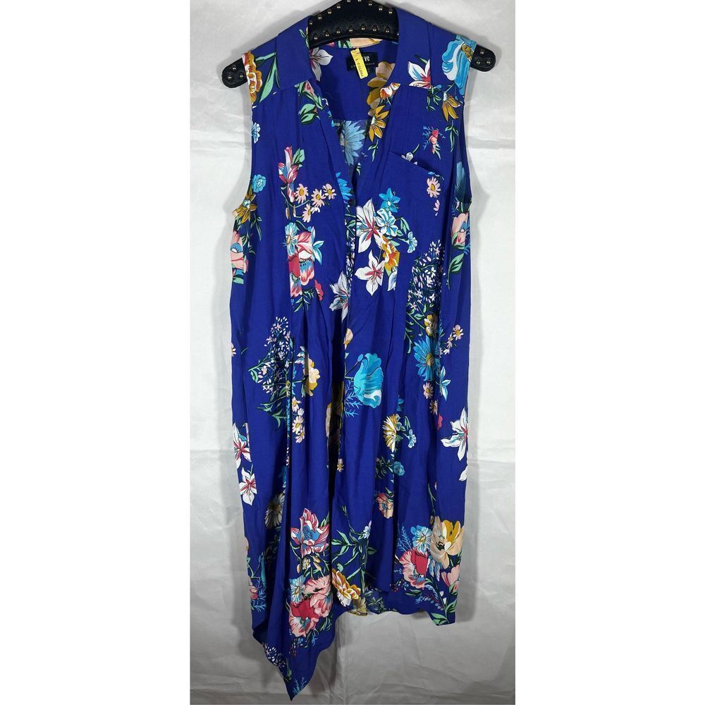 Maeve Anthropologie floral button down dress